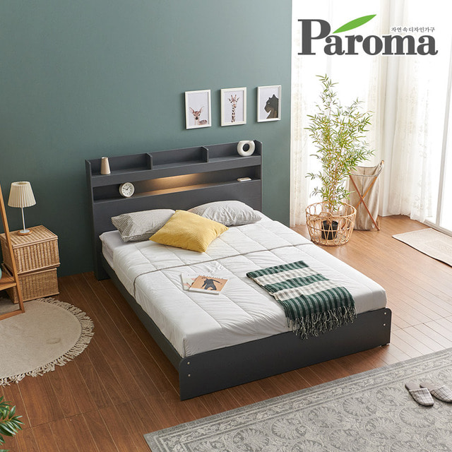 파로마-파로마 라피 LED 침대 실속형 퀸Q